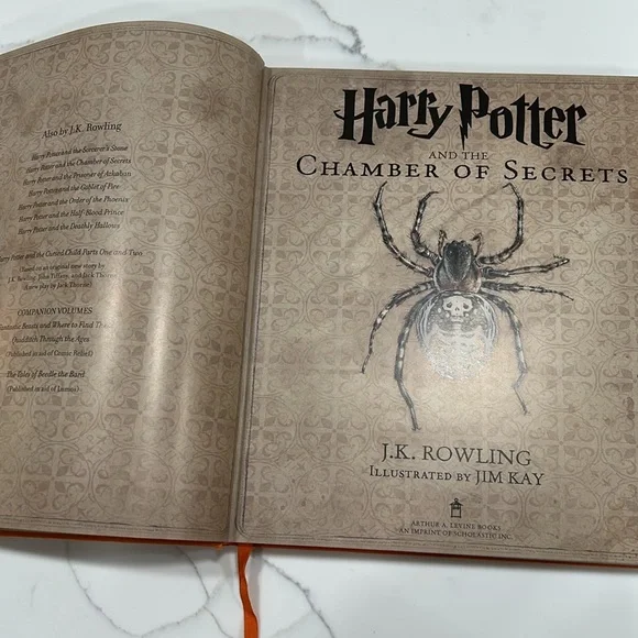 Harry Potter and the Chamber of Secrets Book - Picture 2 of 5